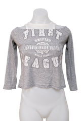 #167 Kiabi Free Long Sleeve Gray | c. 211 | Size 10