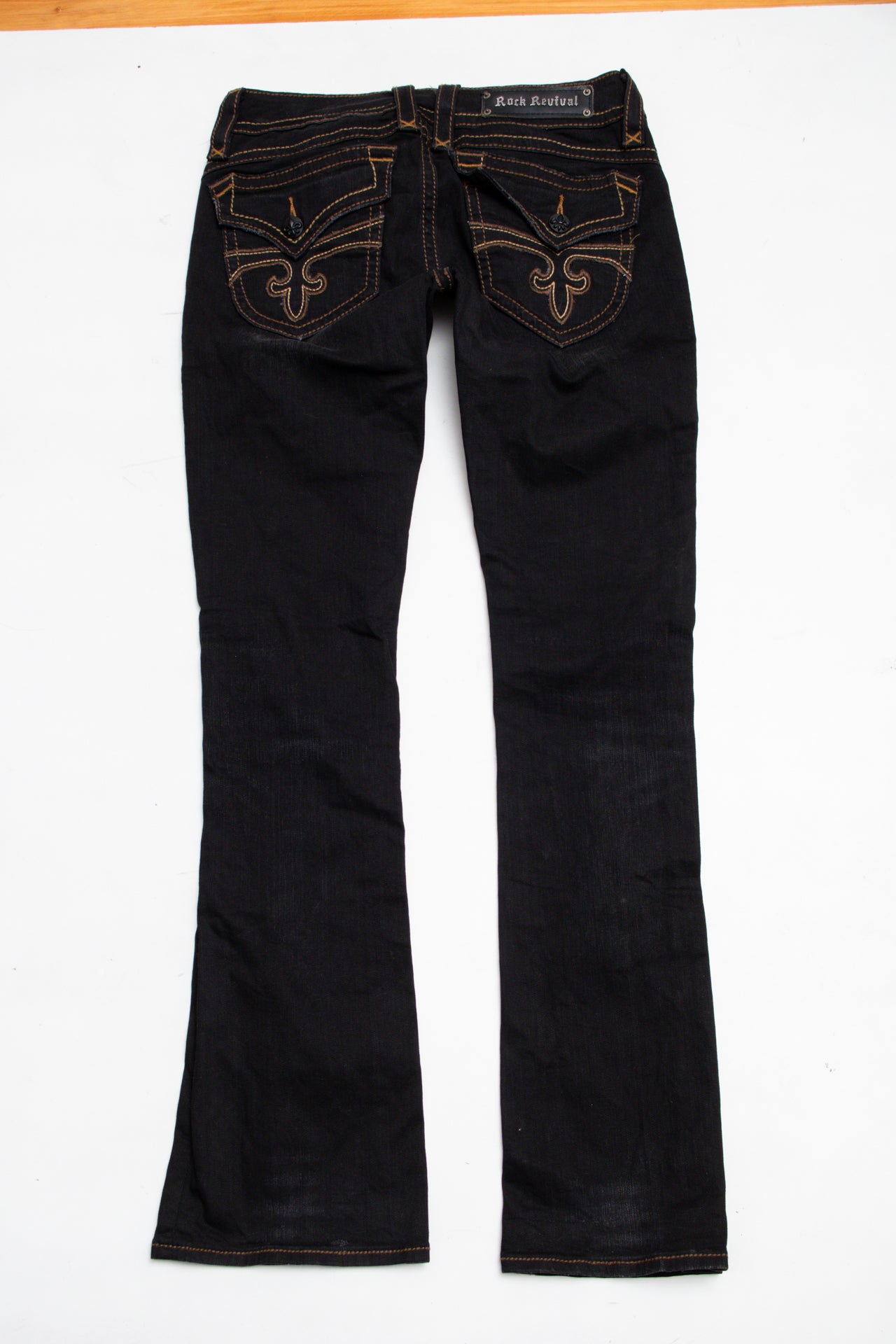 #028 Rock Revival Jeans Black | c. 206 | Size 10