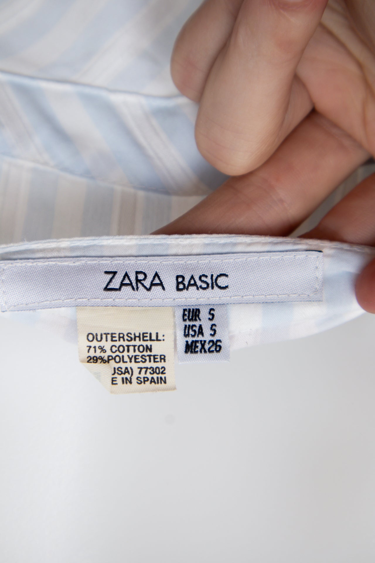 #07 Zara Basic Cami Top White | c. 198 | Size 6