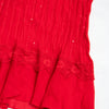 #129 Signature By Robbie Bee Skirt Red | c. 200 | Size 14