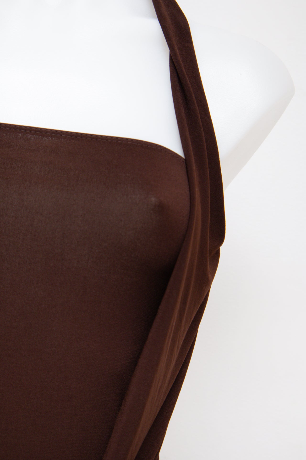#200 Topia Halter Top Brown | c. 195 | Size 10