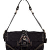#201 Coach Shoulder Bag Black | c. 190 | Size