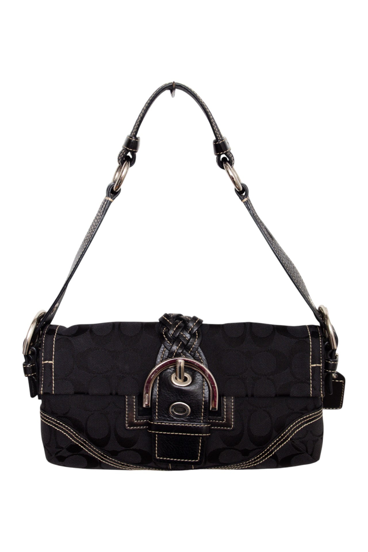 #201 Coach Shoulder Bag Black | c. 190 | Size