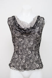 #183 Karen Kane Lifestyle Tank Black | c. 212 | Size 10