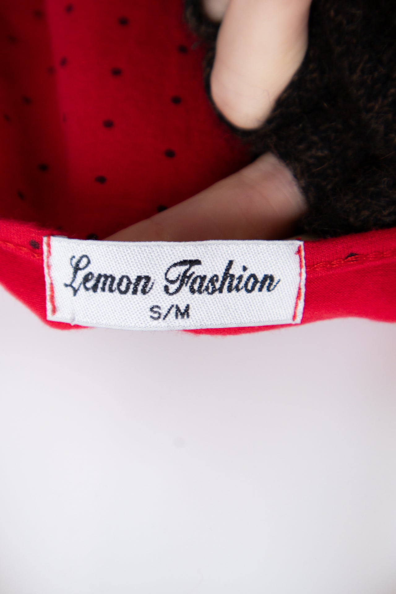 #42 Lemon Fashion Cami Top Red | c. 197 | Size 8