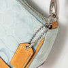 #167 Coach Shoulder Bag Blue | c. 183 | Size