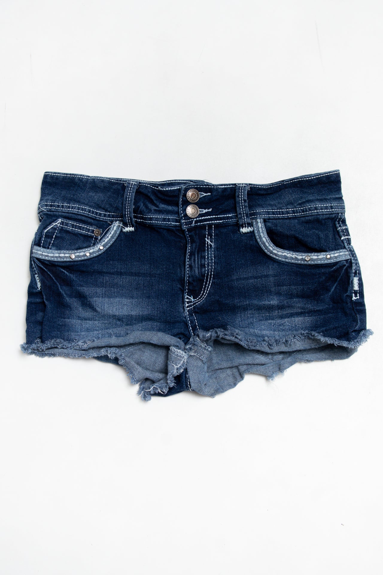 #96 Rue21 Denim Shorts Blue | c. 184 | Size 8