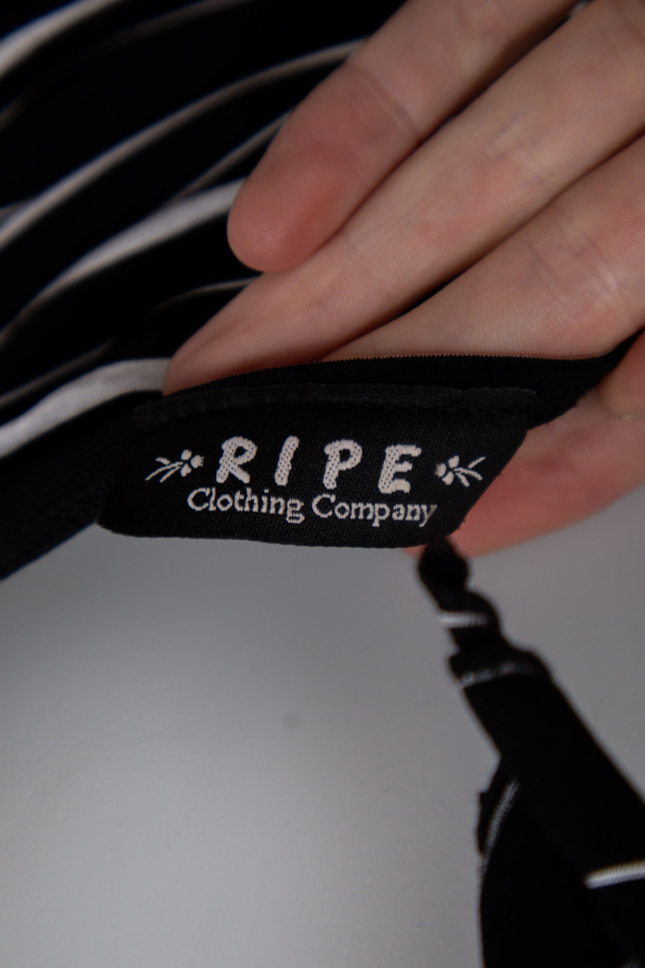 #007 Ripe Clothing Company Halter Top Black | c. 199 | Size 12