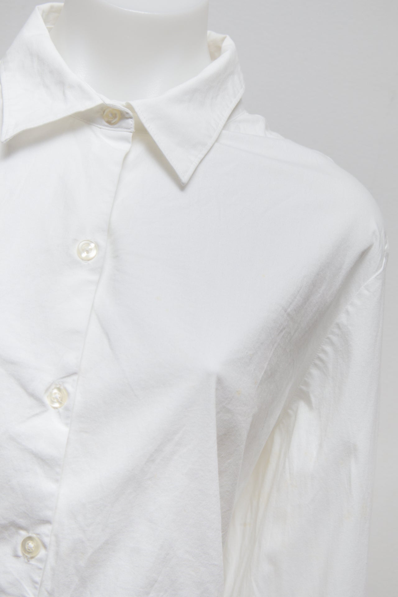 #98 George Stretch T-shirt White | c. 191 | Size 12/14