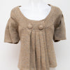 #104 B. Chave T-shirt Brown | c. 197 | Size 10/12