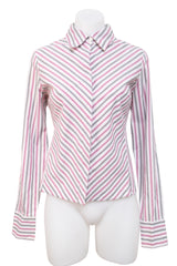 #039 Worthington Button-Up Pink | c. 205 | Size 12