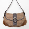 #170 Coach Shoulder Bag Brown | c. 206 | Size
