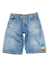 #186 Coogi Jort Blue | c. 211 | Size 14