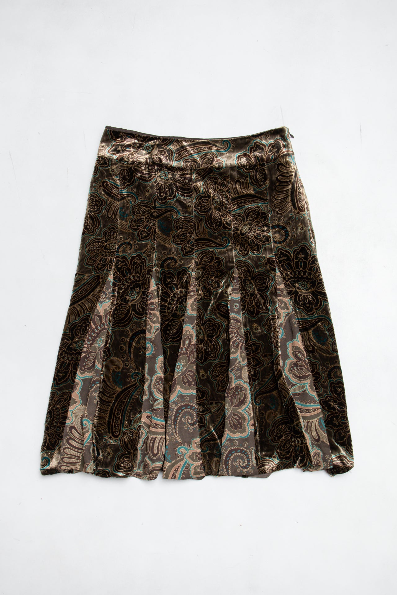 #095 Anne Taylor Loft Long Skirt Brown | c. 213 | Size 6