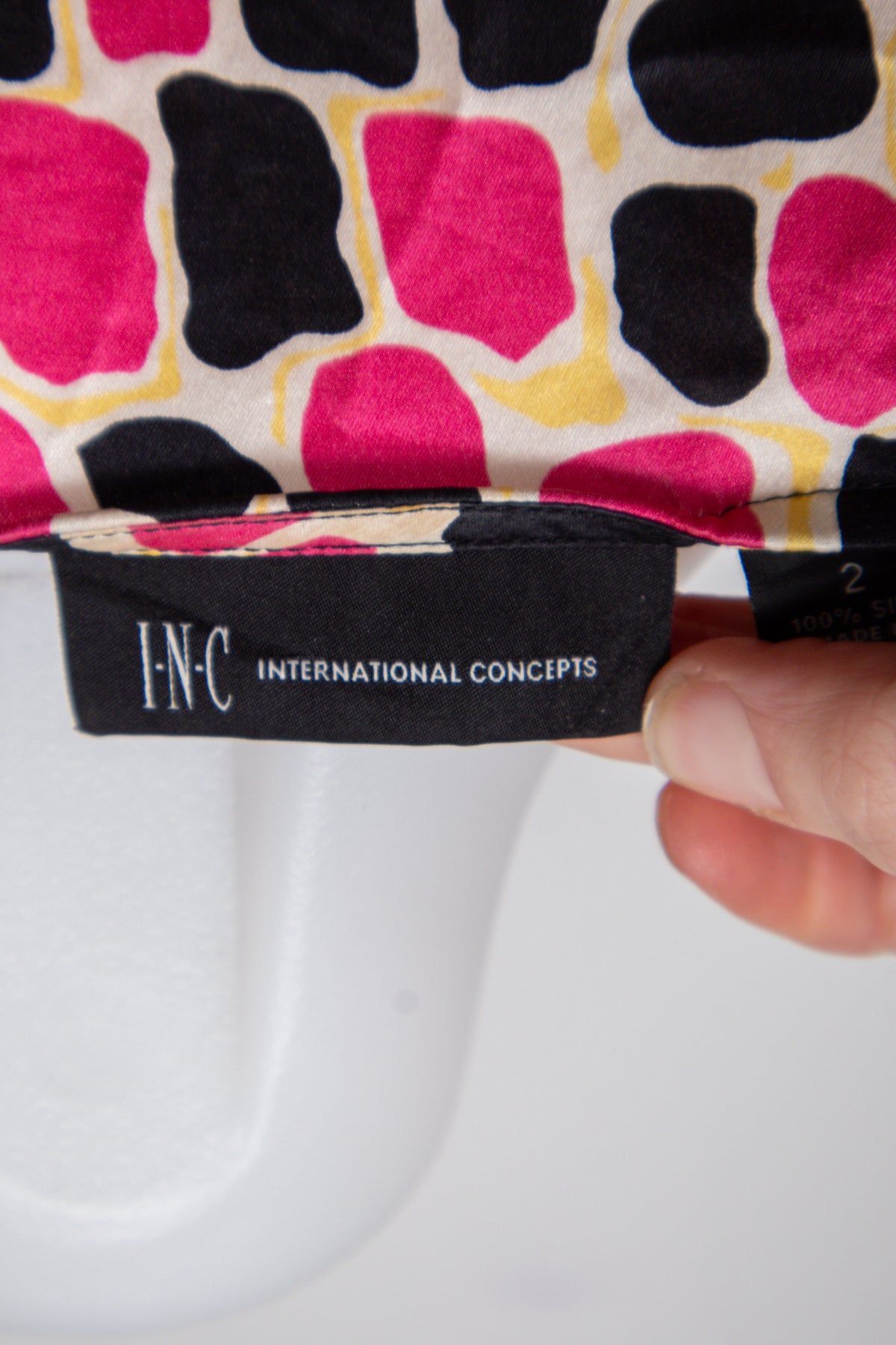 #053 Inc International Concepts Short Sleeve Pink | c. 209 | Size 8
