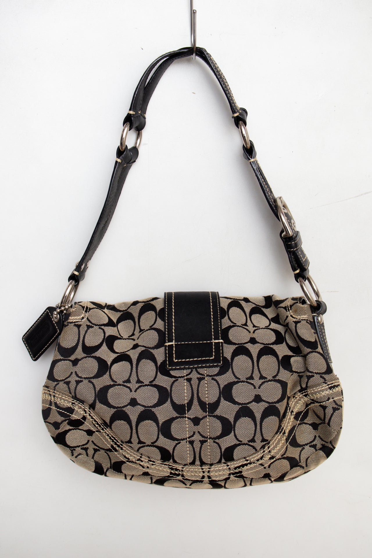 # Coach Shoulder Bag Brown | c. 194 | Size