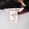 #047 La Vie En Rose Camisole Top Black | c. 202 | Size 8