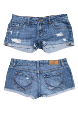 #140 Pink Victoria's Secret Booty Short Blue | c. 210 | Size 8
