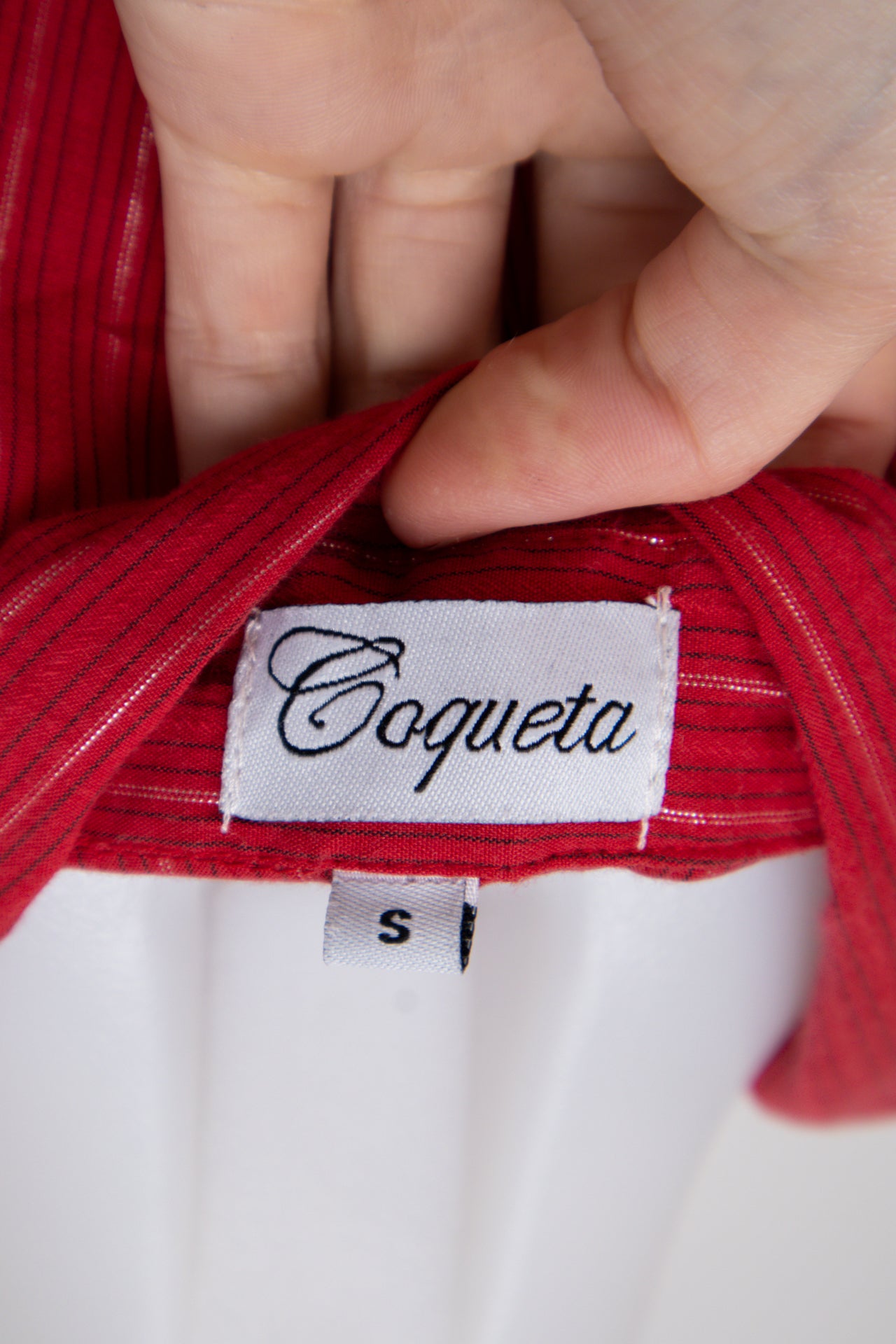 #110 Coqueta T-shirt Red | c. 199 | Size 8