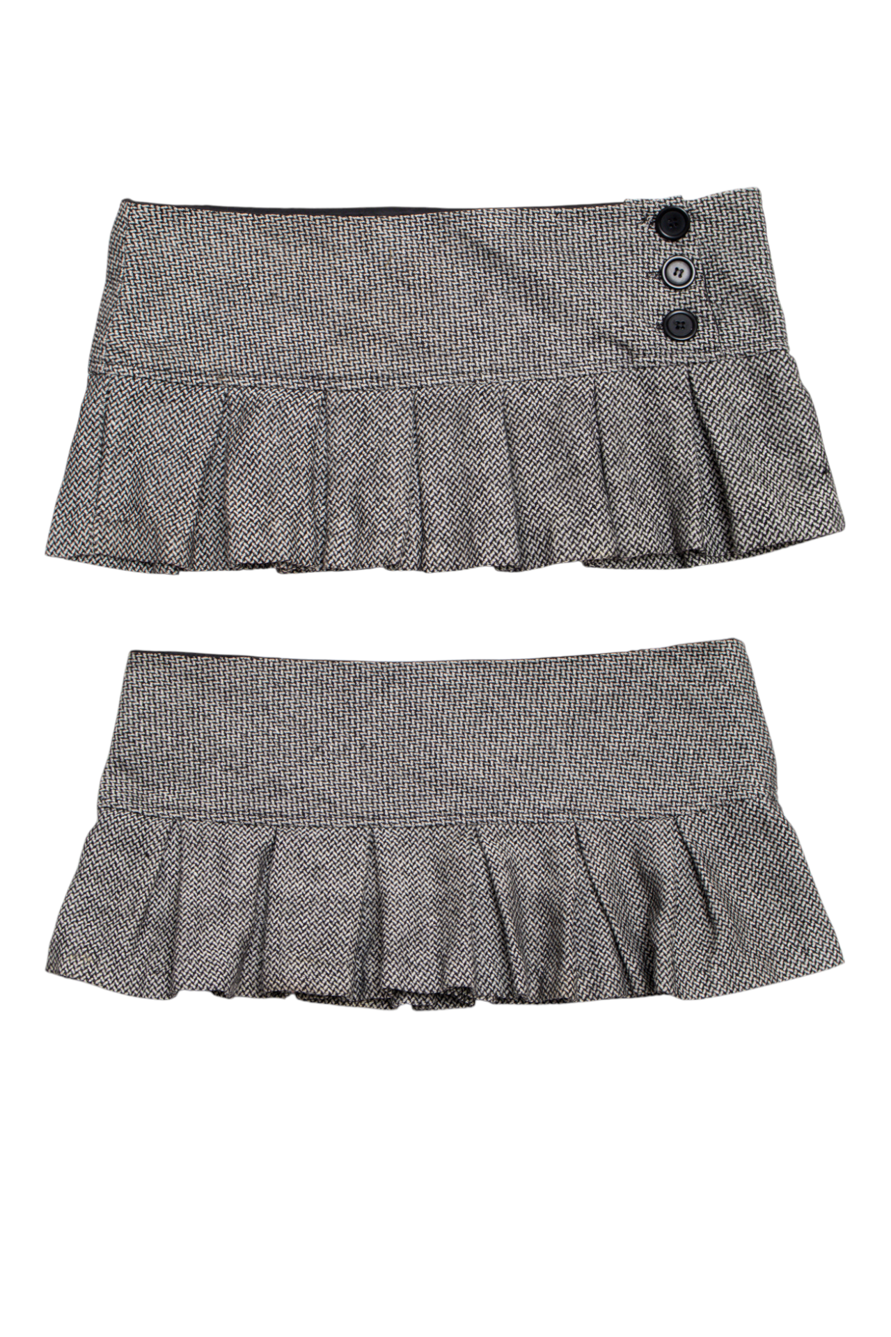 #112 Mini Skirt Gray | c. 204 | Size 12
