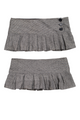 #112 Mini Skirt Gray | c. 204 | Size 12