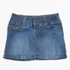 #152 Lee Mini Skirt Blue | c. 203 | Size 8