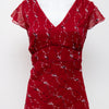 #74 Reitmans Cami Top Red | c. 197 | Size 12