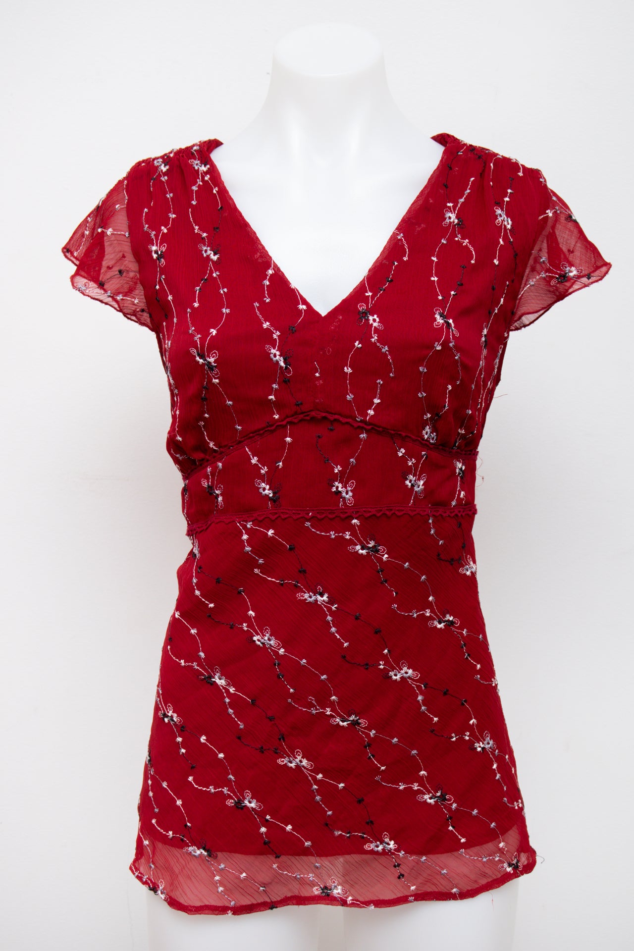 #74 Reitmans Cami Top Red | c. 197 | Size 12