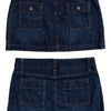 #198 Skirt Blue | c. 194 | Size 10