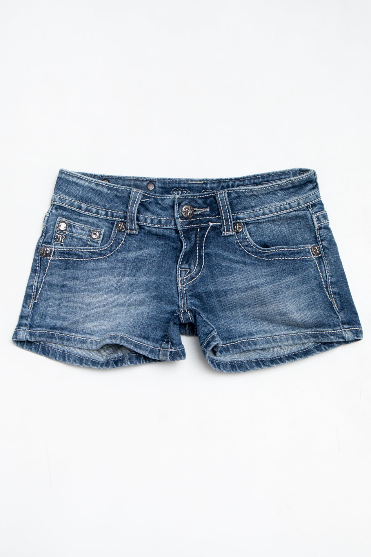 #183 Miss Me Denim Shorts Blue | c. 199 | Size 6