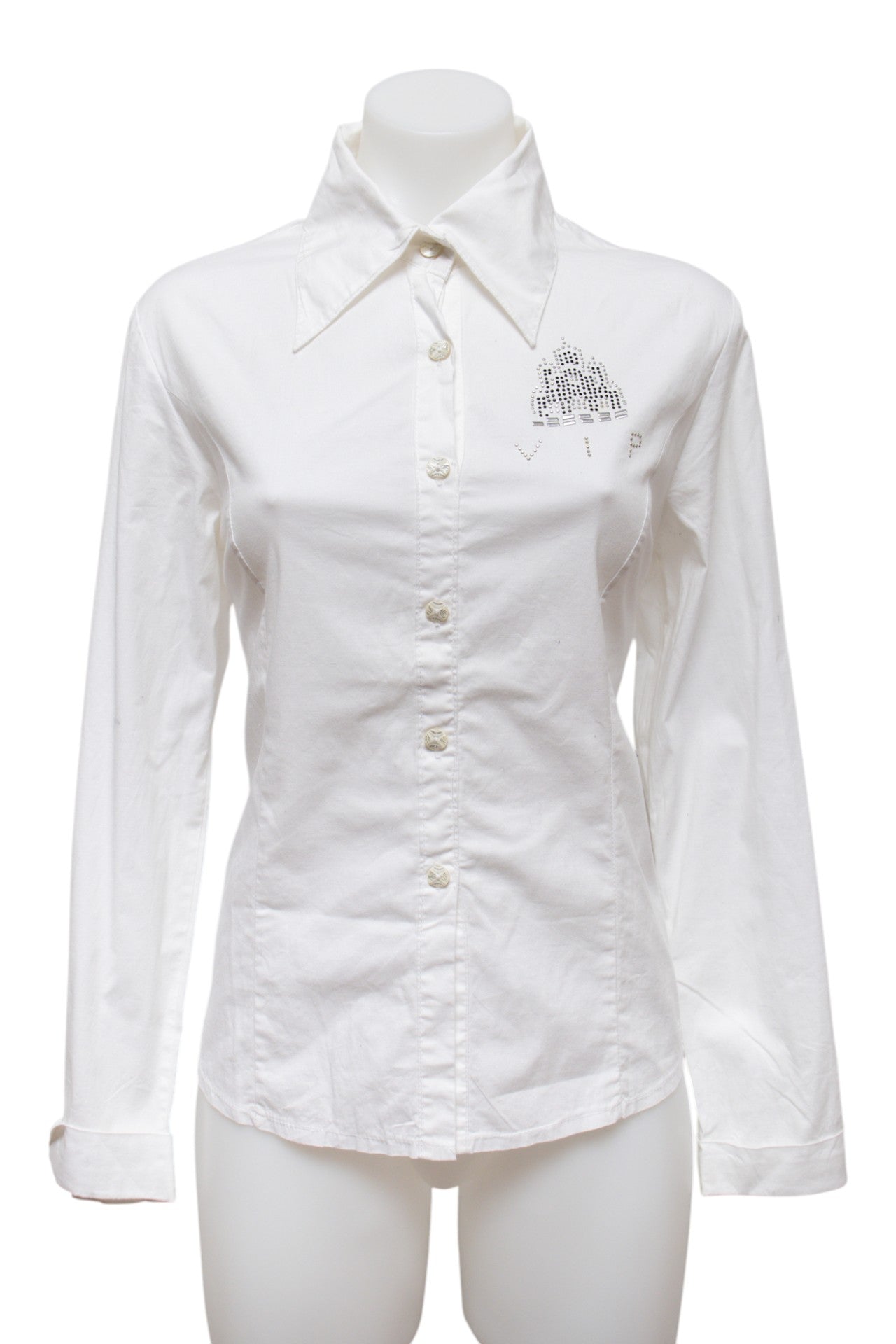 #49 T-shirt White | c. 189 | Size 8