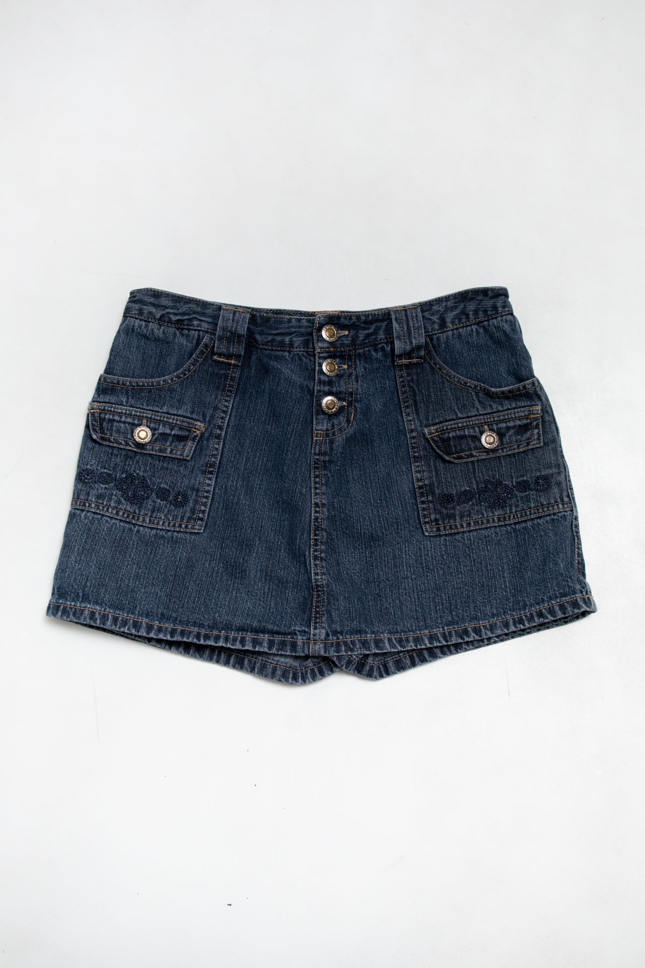 #146 Route 66 Mini Skirt Blue | c. 190 | Size 6