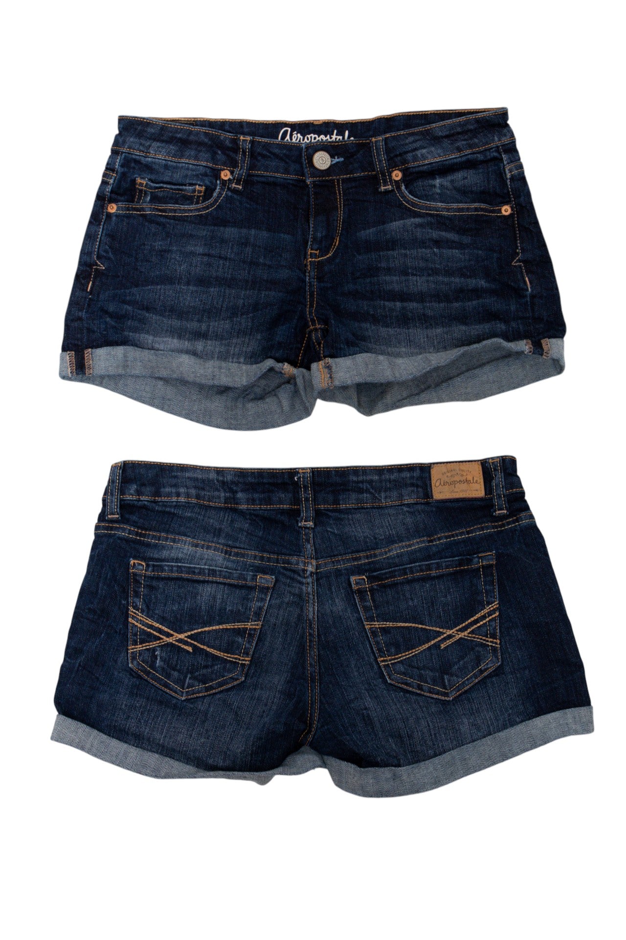 #174 Aeropostale Denim Shorts Blue | c. 191 | Size 6
