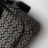 #187 Coach Shoulder Bag Black | c. 196 | Size