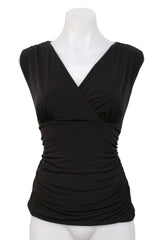 #025 Carmen Marc Valvo Top Black | c. 205 | Size 8