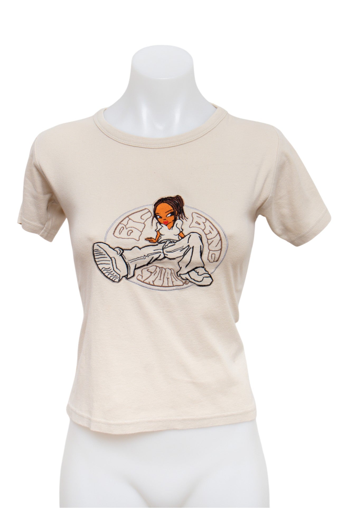 #67 Bang Squad T-shirt Beige | c. 193 | Size 8/10