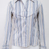 #103 Fred David Stretch Shirt White | c. 198 | Size 8
