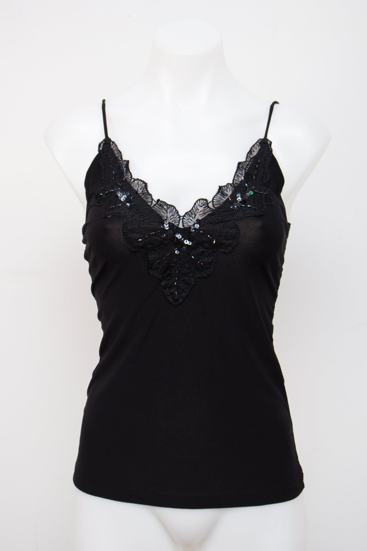 #048 Sere Nade New York Cami Top Black | c. 202 | Size 8