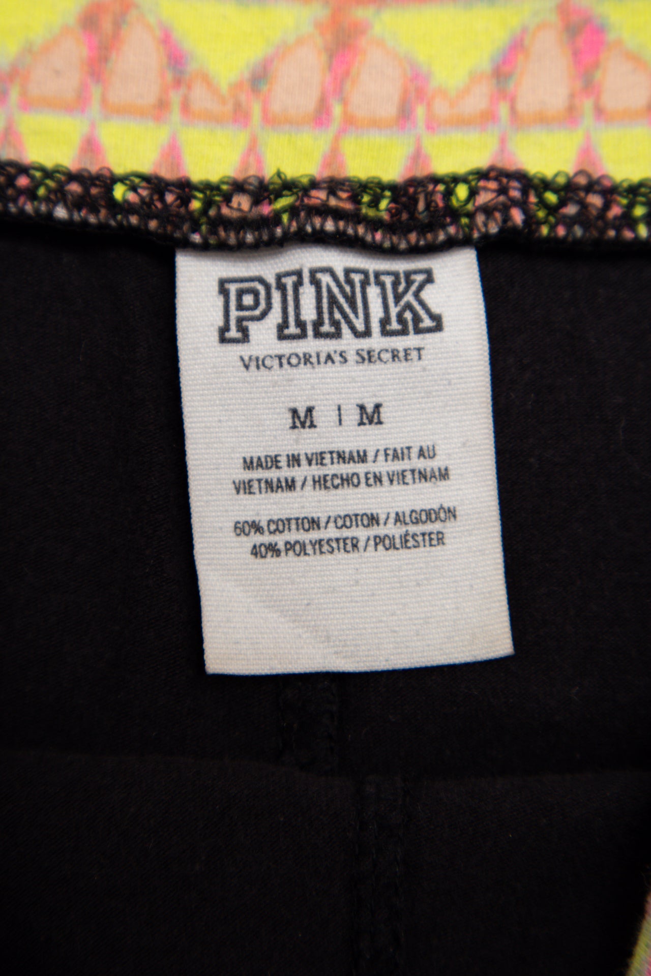 #111 Victoria's Secret Pink Shorts Black | c. 202 | Size 8