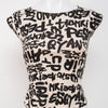 #046 J&Y T-shirt White | c. 201 | Size 10