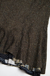 #095 Acorn Skirt Brown | c. 203 | Size 8