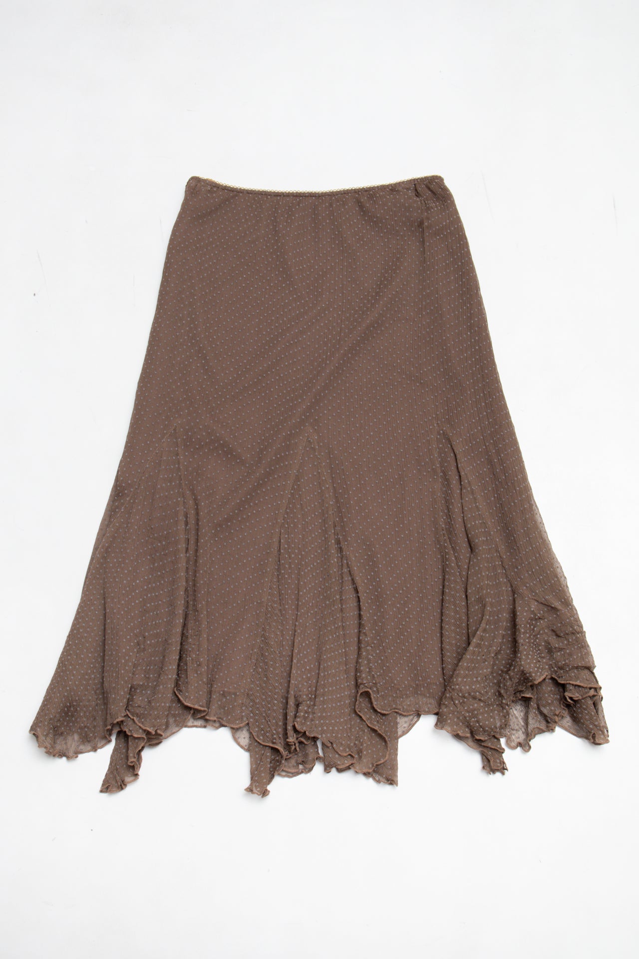 #112 Long Skirt Brown | c. 213 | Size 6