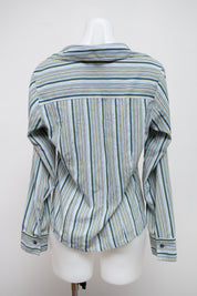#053 Denver Hayes Long Sleeve Blue | c. 213 | Size 10