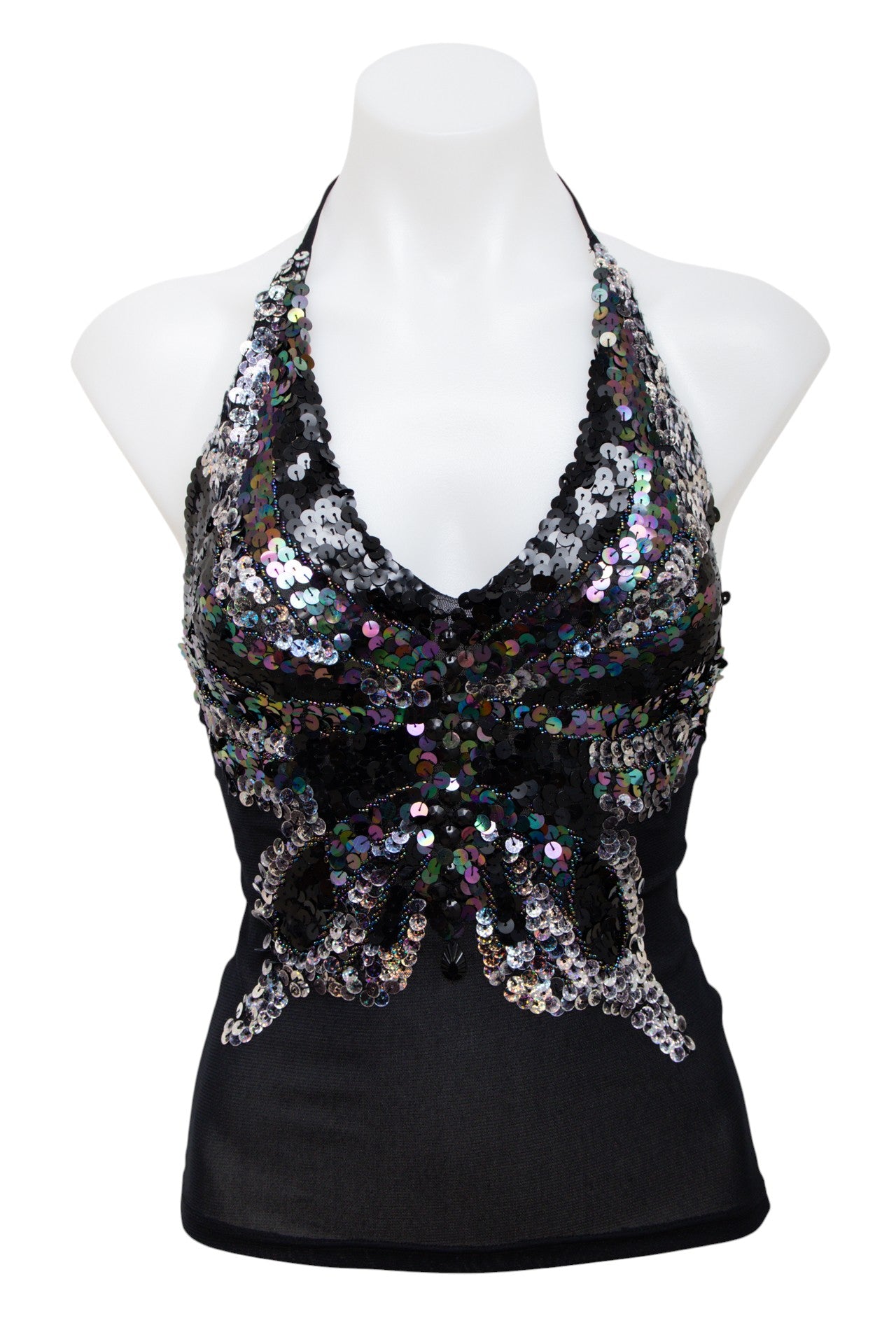 #94 Peng Da Camisole Top Black | c. 194 | Size 6/8