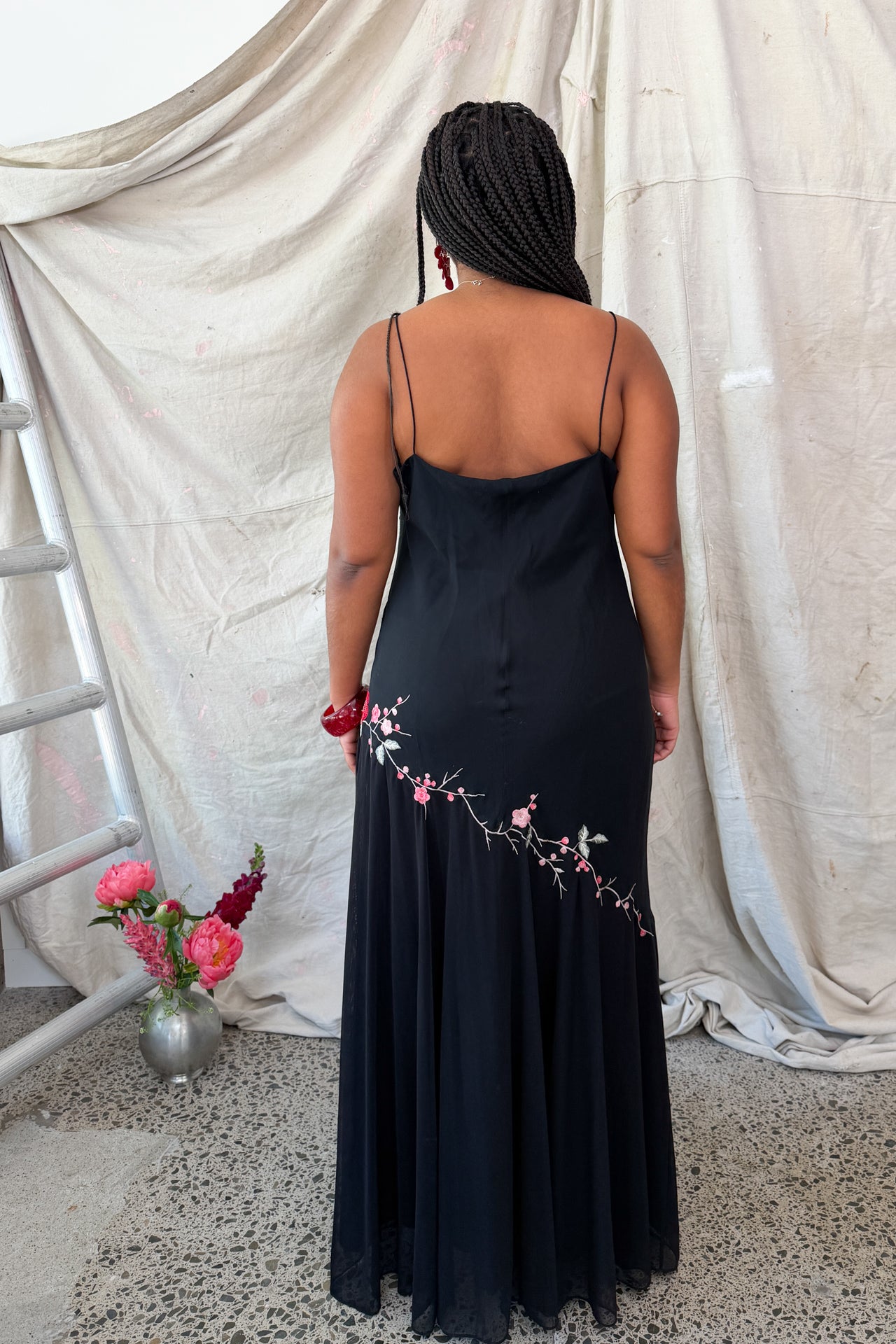 #140 Tnqep Gown Black | c. 213 | Size 12/14