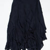 #129 Willi Smith Skirt Black | c. 193 | Size 8