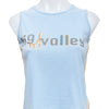 #64 big valley Tank Top Blue | c. 196 | Size 10