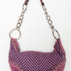 #175 Coach Shoulder Bag Purple | c. 187 | Size