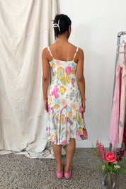 #136 Naf Naf Dress White | c. 213 | Size 8