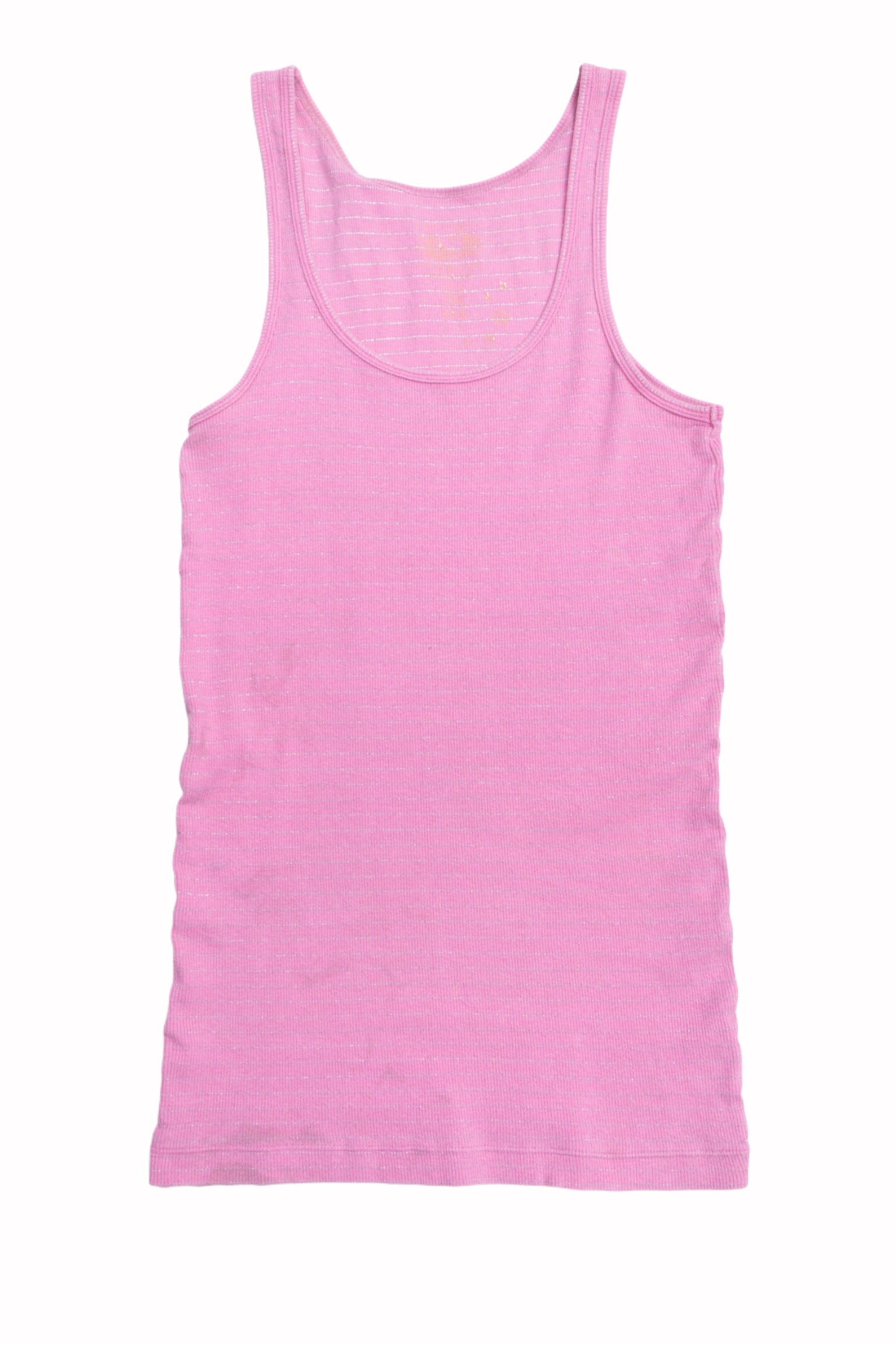 #06 | Pink & Silver Sparkle Tank | Short n Sweet | Size 8